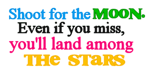 shoot-for-the-mooneven-if-you-missyoull-land-among-the-stars-inspirational-quote