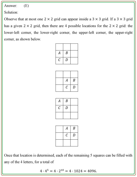 Problem 23 on the 2023 AMC 8 is Exactly the Same as Problem 22 on Our ...